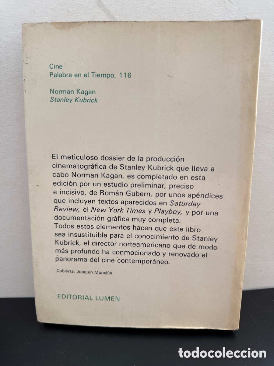 Libros de segunda mano: Stanley Kubrick - Norman Kagan (Lumen, 1976) - Foto 2