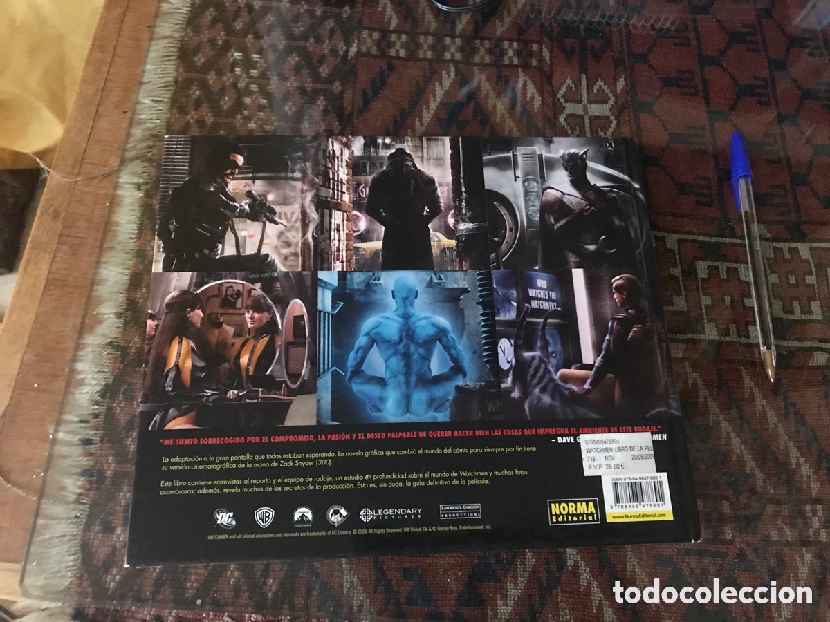 Libros de segunda mano: El libro de la pel&iacute;cula Watchmen. Peter Aperlo. Norma editorial - Foto 3