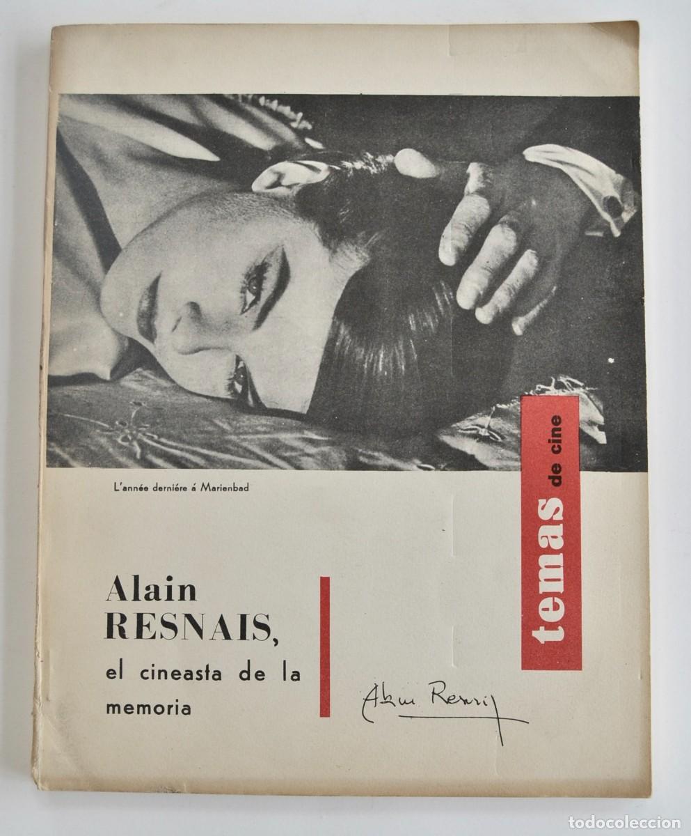 Libros de segunda mano: &rdquo;Alain Resnais, el Cineasta de la Memoria.&rdquo; Temas de Cine. N&ordm;s 18 y 19. Noviembre-Diciembre, 1961