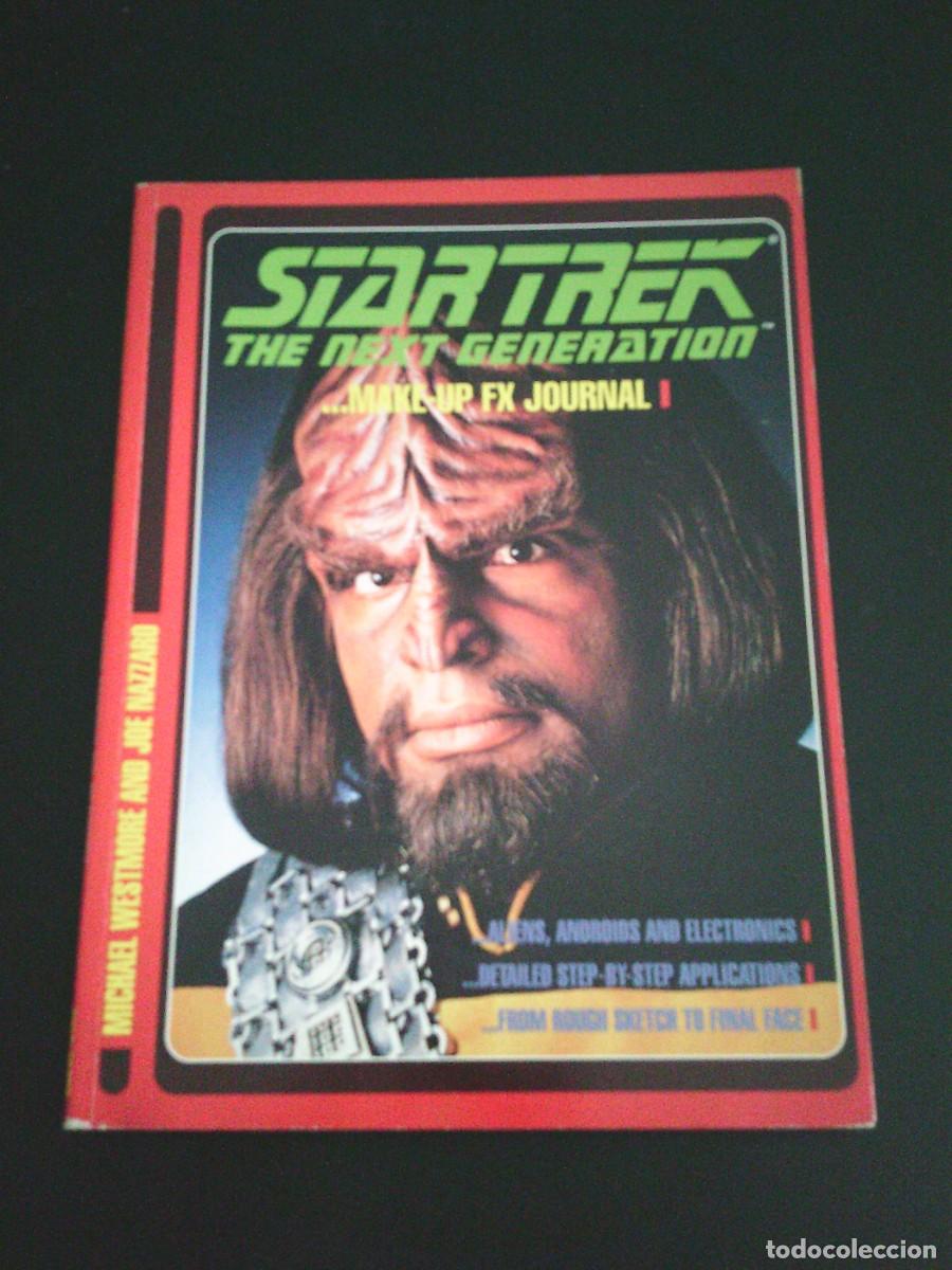 Libros de segunda mano: STAR TREK THE NEXT GENERATION - ...MAKE-UP FX JOURNAL I - MUY BUEN ESTADO - EN INGLES -CJ 241