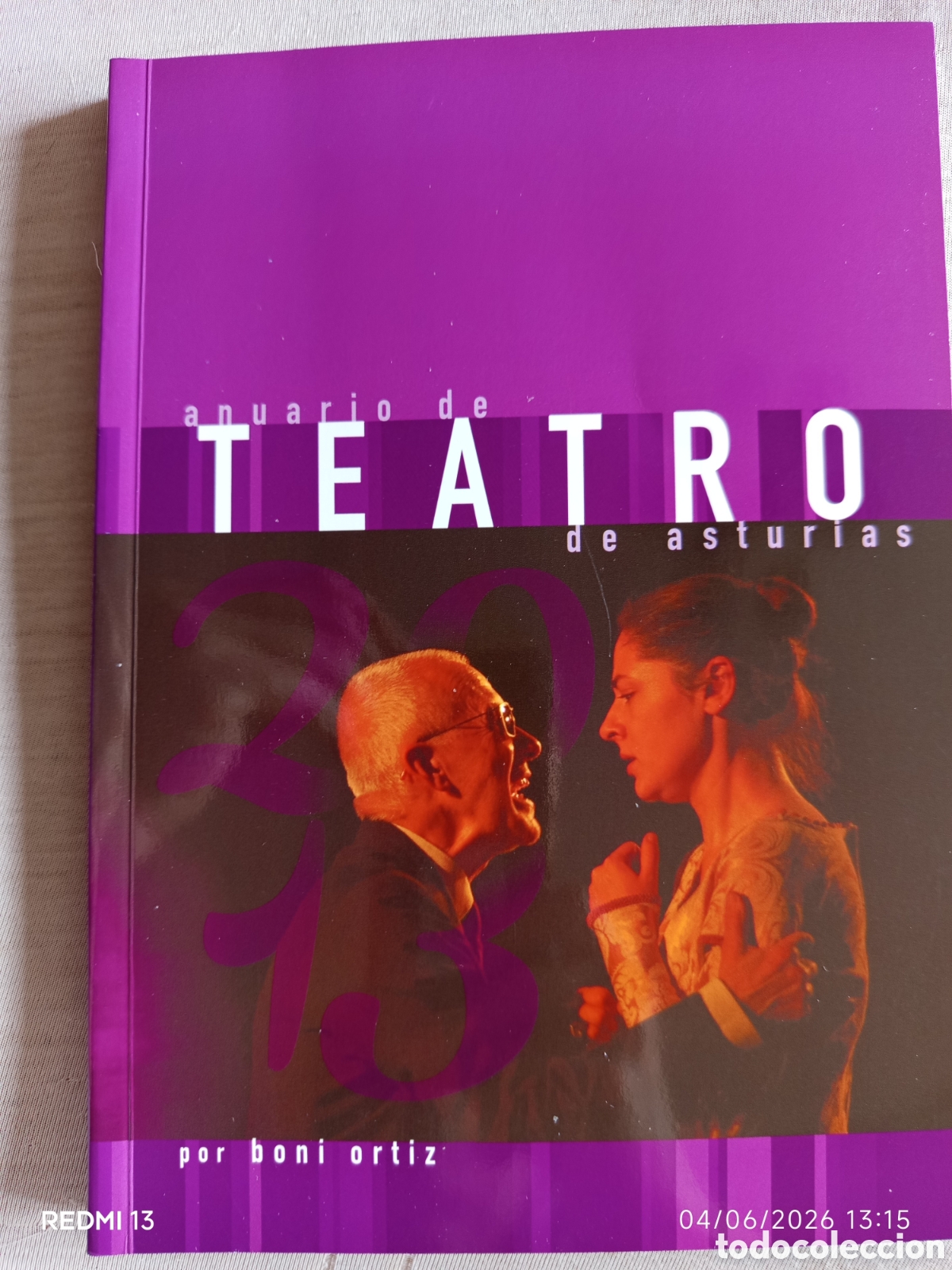 Libros de segunda mano: Anuario de TEATRO de Asturias 2013 - Foto 1