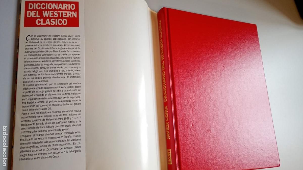 Libros de segunda mano: Diccionario del Western Cl&aacute;sico. Javier Coma. P&J. - Foto 3