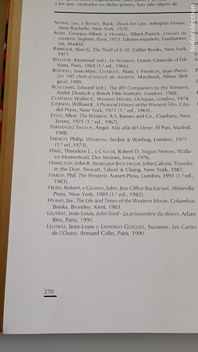 Libros de segunda mano: Diccionario del Western Cl&aacute;sico. Javier Coma. P&J. - Foto 7