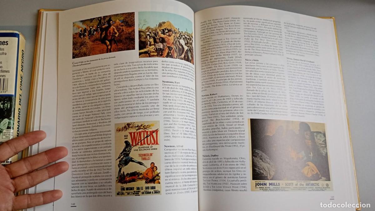 Libros de segunda mano: Diccionario del Cine de aventuras. Javier Coma. P&J. - Foto 4