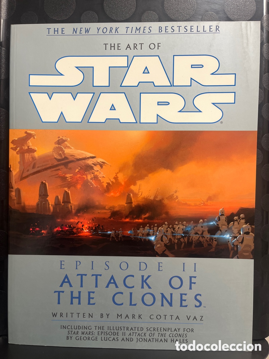 Libros de segunda mano: THE ART OF STAR WARS : EPISODE II ATTACK OF THE CLONES BY MARK COTTA THE NEW YORK TIMES BESTSELLER
