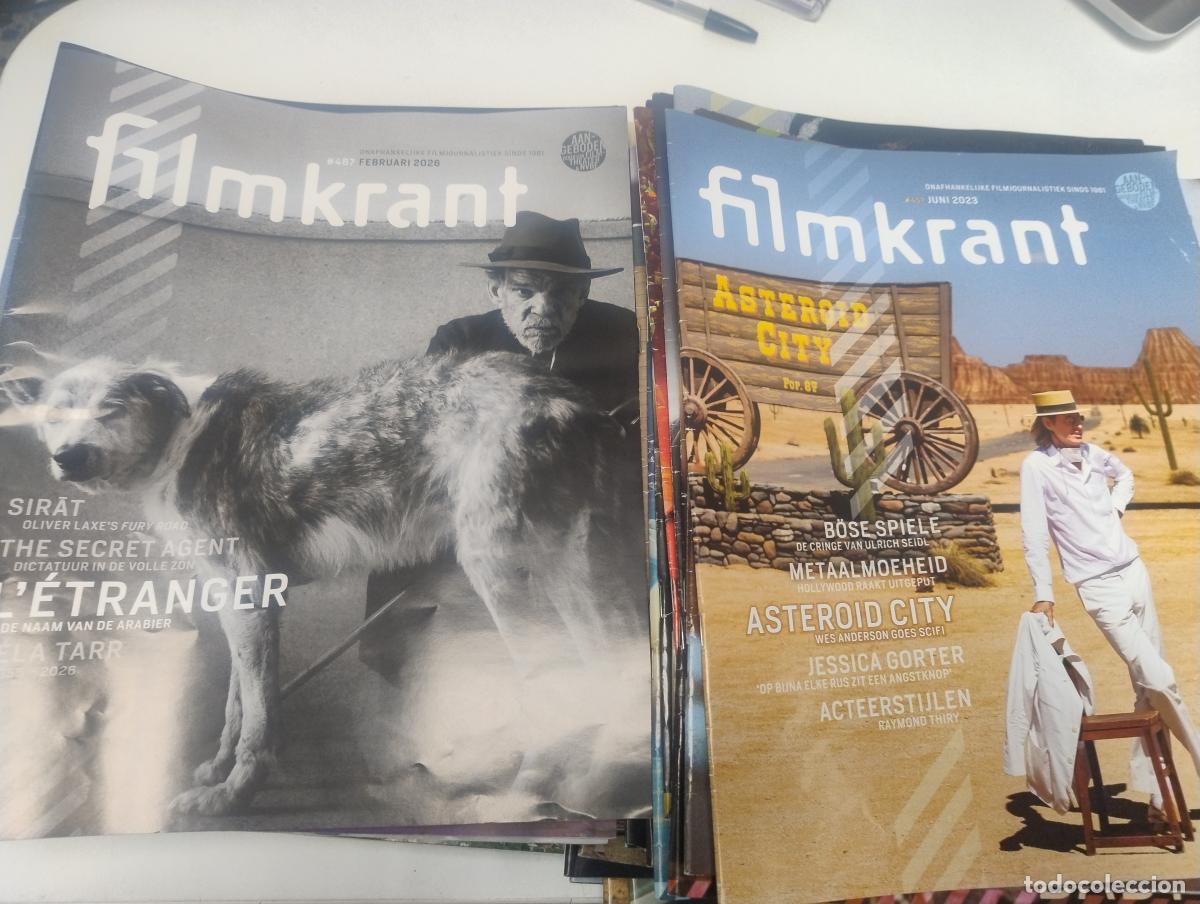 Libros de segunda mano: Lote de 59 revistas Filmkrant -