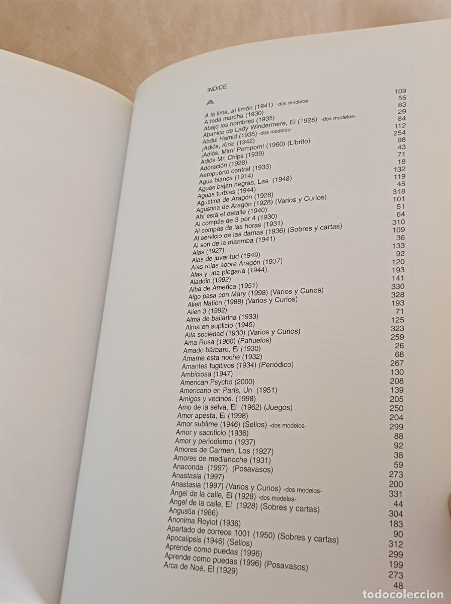 Libros de segunda mano: PROGRAMAS TROQUELADOS ESPA&Ntilde;OLES DE CINE 1913-2000 - Foto 20