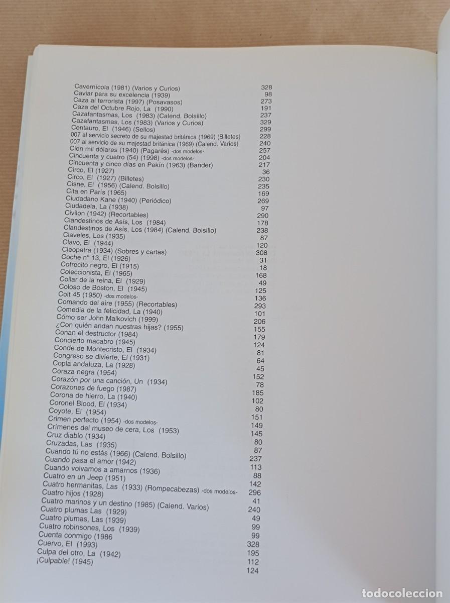 Libros de segunda mano: PROGRAMAS TROQUELADOS ESPA&Ntilde;OLES DE CINE 1913-2000 - Foto 23