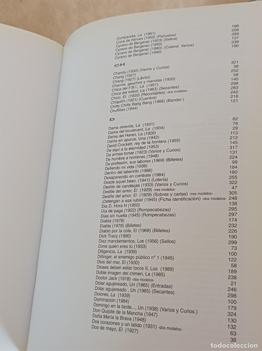 Libros de segunda mano: PROGRAMAS TROQUELADOS ESPA&Ntilde;OLES DE CINE 1913-2000 - Foto 24