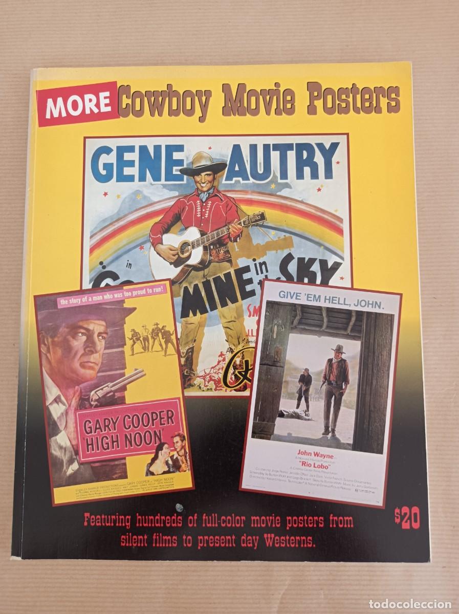 Libros de segunda mano: LIBRO MORE COWBOYS MOVIE POSTERS BRUCE HERSHENSON - LIBRO CARTELES PEL&Iacute;CULAS DEL OESTE