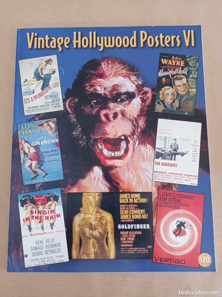 Libros de segunda mano: LIBRO VINTAGE HOLLYWOOD POSTERS VI - LIBRO DE CARTELES DE CINE