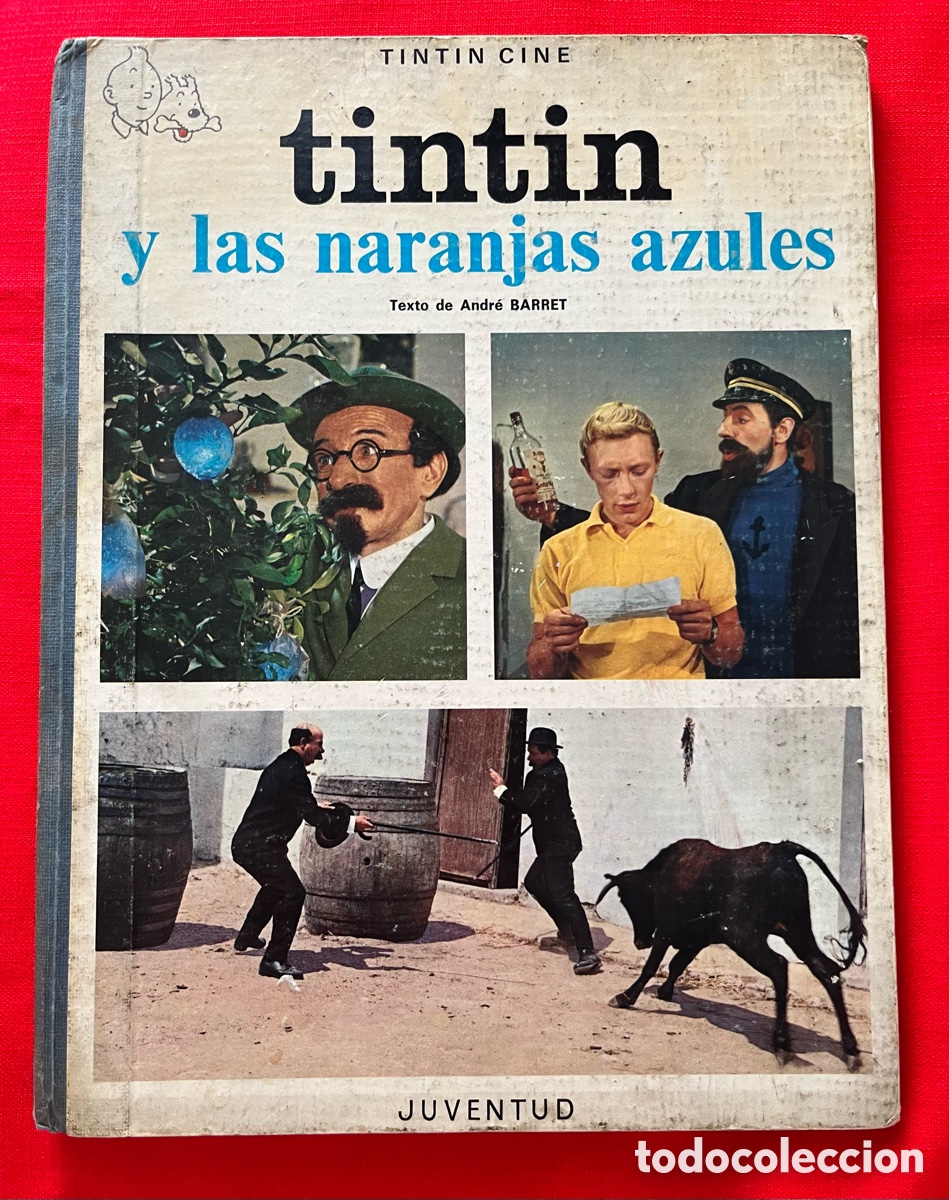 Libros de segunda mano: Libro Tint&iacute;n y las naranjas azules - Primera edici&oacute;n