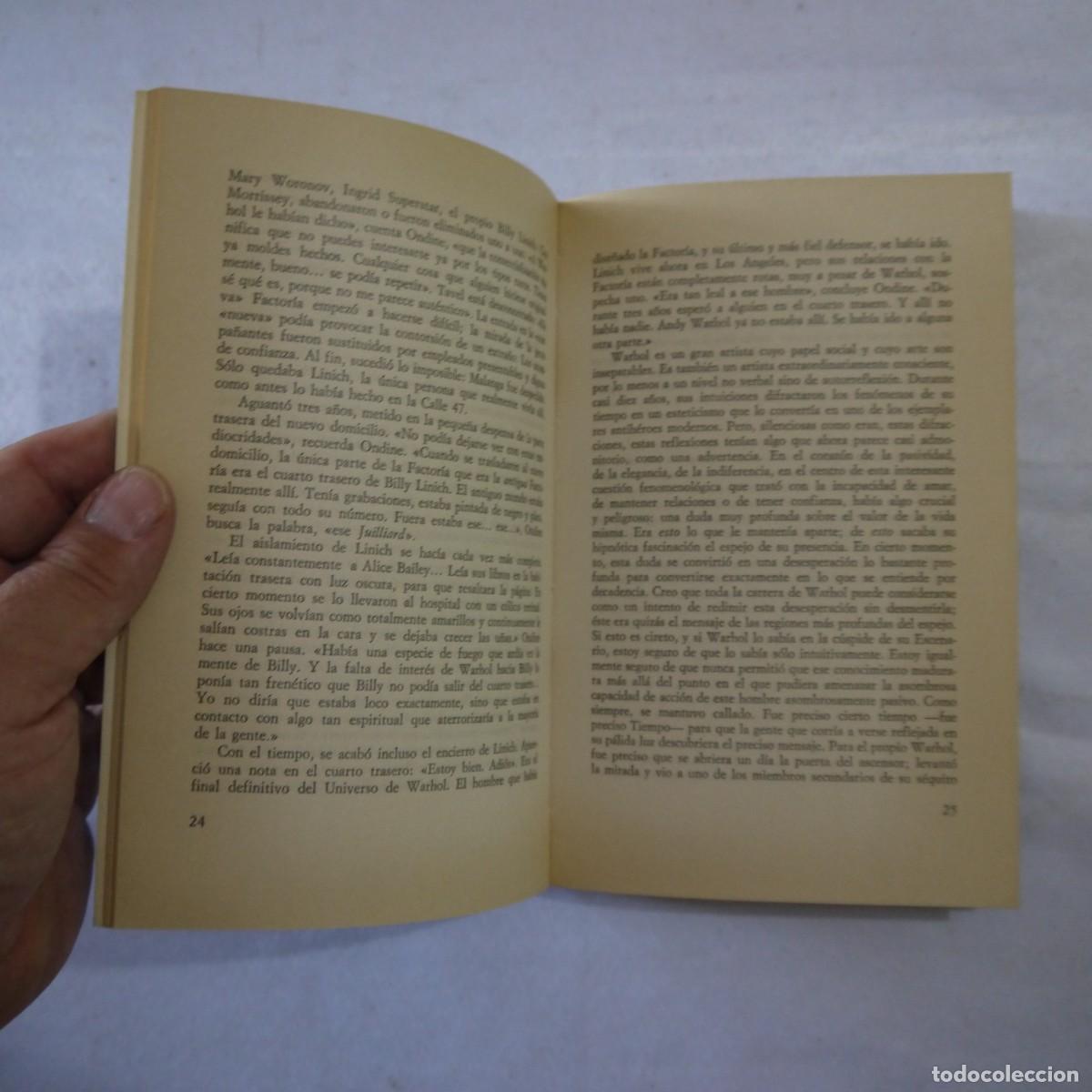 Libros de segunda mano: ANDY WARHOL SUPERSTAR - STEPHEN KOCH - ANAGRAMA - 1976 - Foto 6