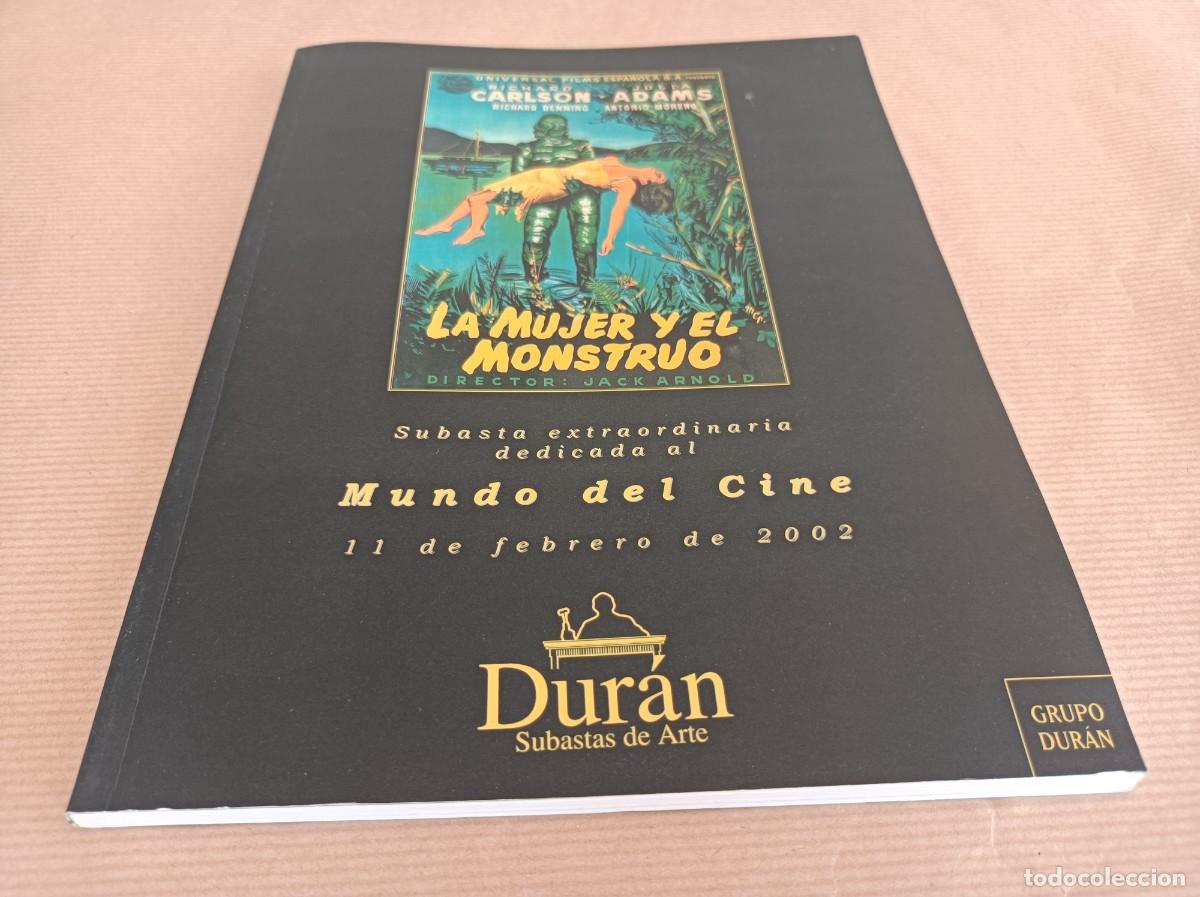 Libros de segunda mano: SUBASTA EXTRAORDINARIA DEDICADA AL MUNDO DEL CINE 2002 DUR&Aacute;N