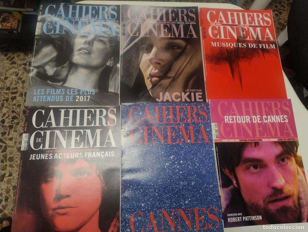 Libros de segunda mano: Lote 11 revistas Cahiers du Cin&eacute;ma. A&ntilde;o 2017 completo. -