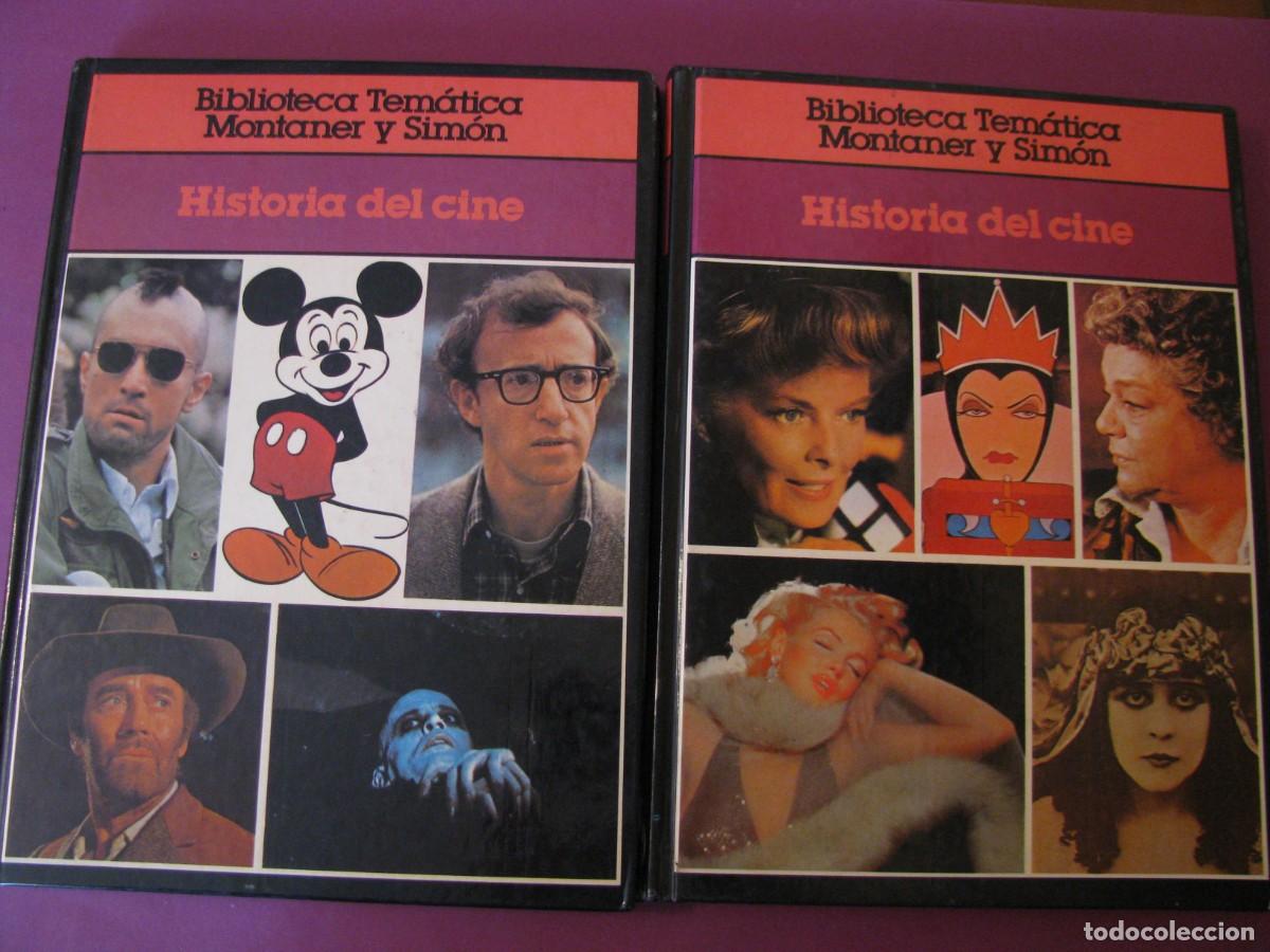 Libros de segunda mano: HISTORIA DEL CINE. BIBLIOTECA TEM&Aacute;TICA MONTANER Y SIM&Oacute;N. 2 TOMOS. 1979