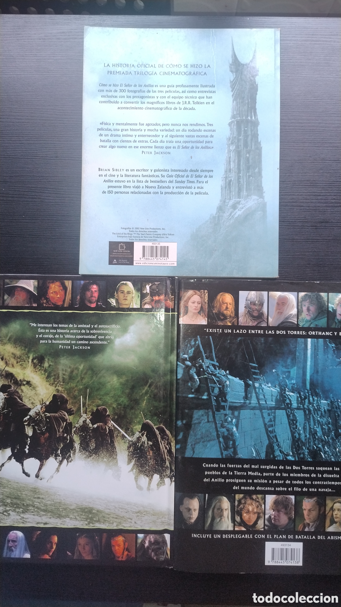 Libros de segunda mano: El se&ntilde;or de los anillos lote tres libros - Foto 2