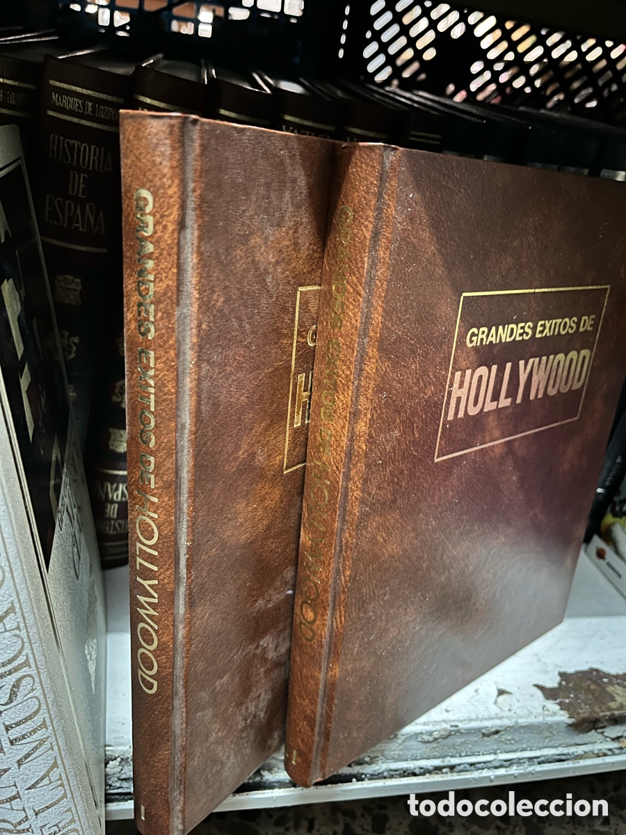 Libros de segunda mano: GRANDES EXITOS DE HOLLYWOOD dos tomos en tapa dura