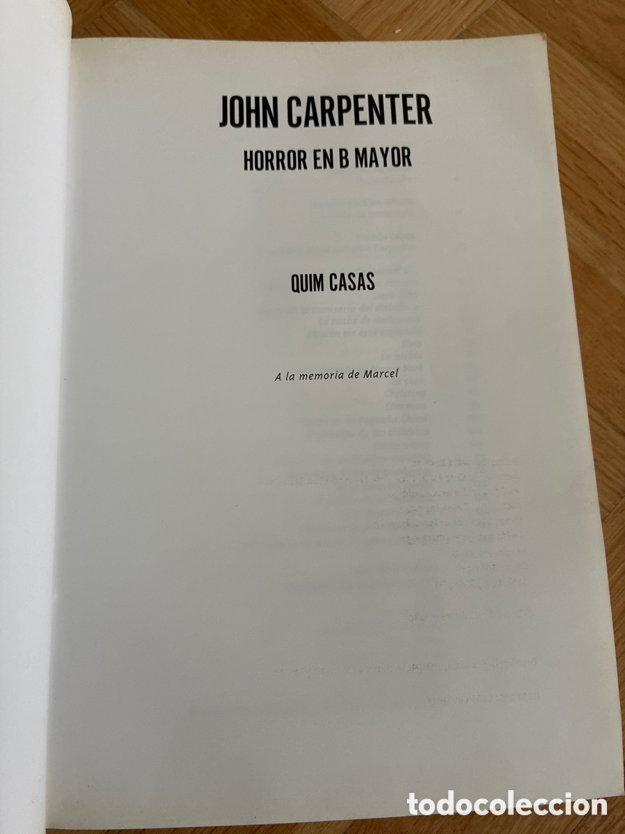 Libros de segunda mano: John Carpenter. Horror en B mayor. Quim Casas - Foto 7