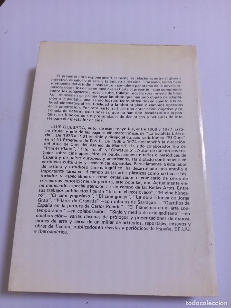 Libros de segunda mano: La novela y el cine. - Foto 2