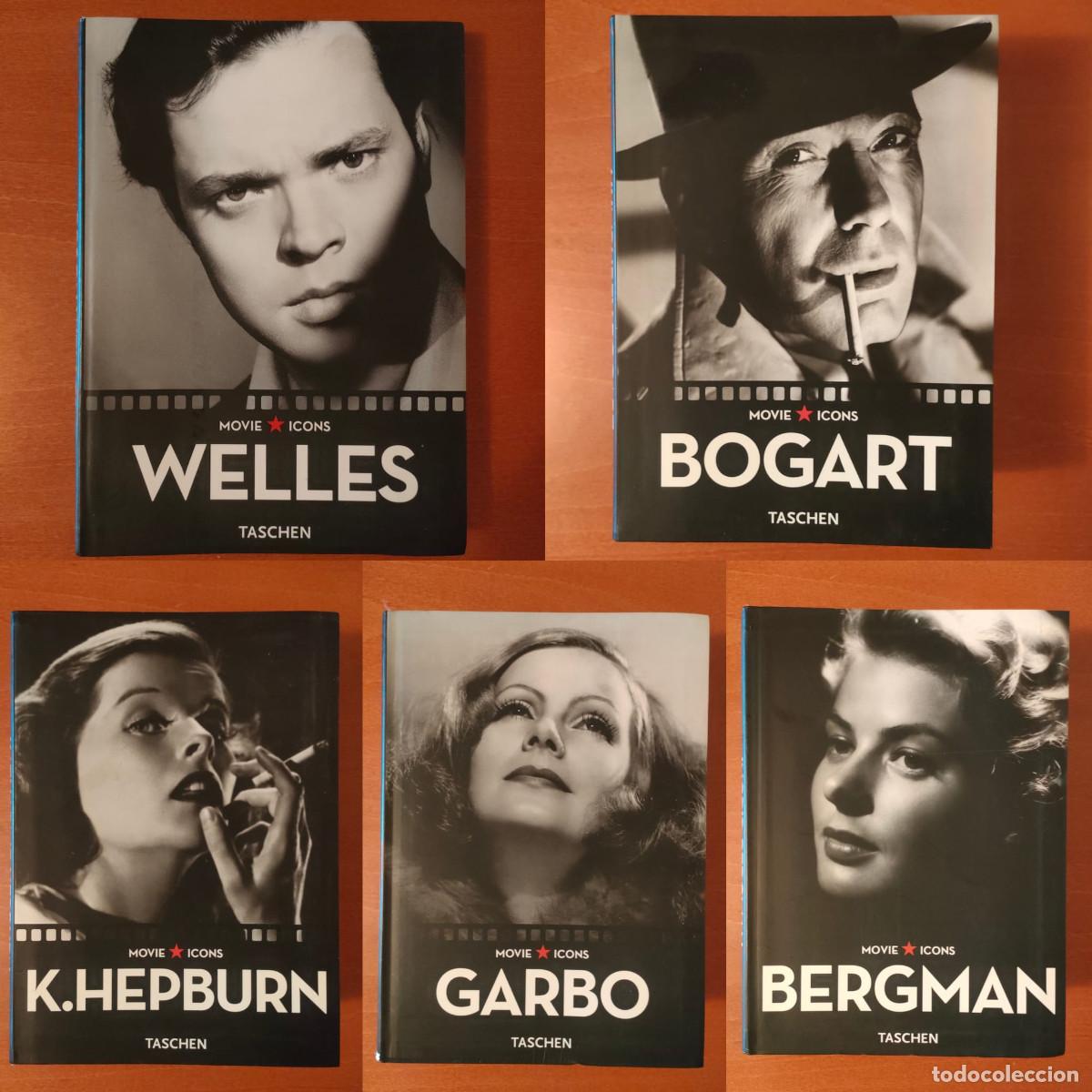 Gebrauchte B&uuml;cher: LOTE LIBROS TASCHEN WELLES, HEPBURN, BOGART, GARBO, BERGMAN