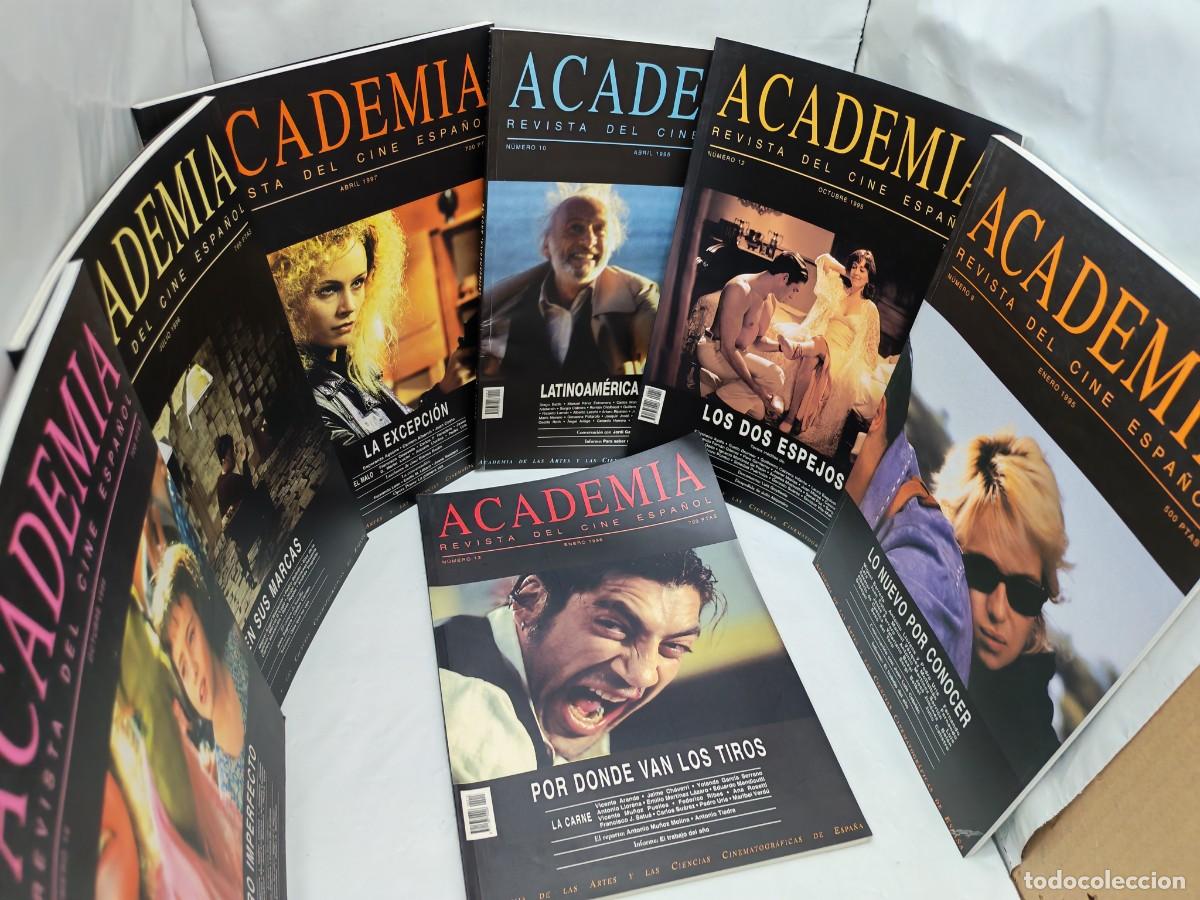 Libri di seconda mano: PACK 7 Ejemplares ACADEMIA. REVISTA DEL CINE ESPA&Ntilde;OL, N&uacute;meros, 9, 10, 12, 13, 15, 16 y 18 (1995/97)