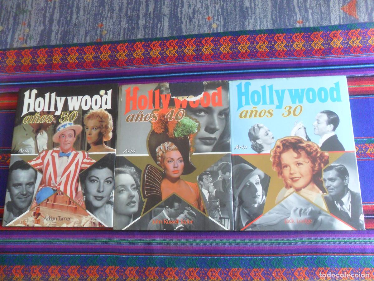 Libros de segunda mano: HOLLYWOOD A&Ntilde;OS 30, A&Ntilde;OS 40 Y A&Ntilde;OS 50. AR&Iacute;N 1&ordf; EDICI&Oacute;N 1988. TAPAS DURAS CON SOBRECUBIERTAS.
