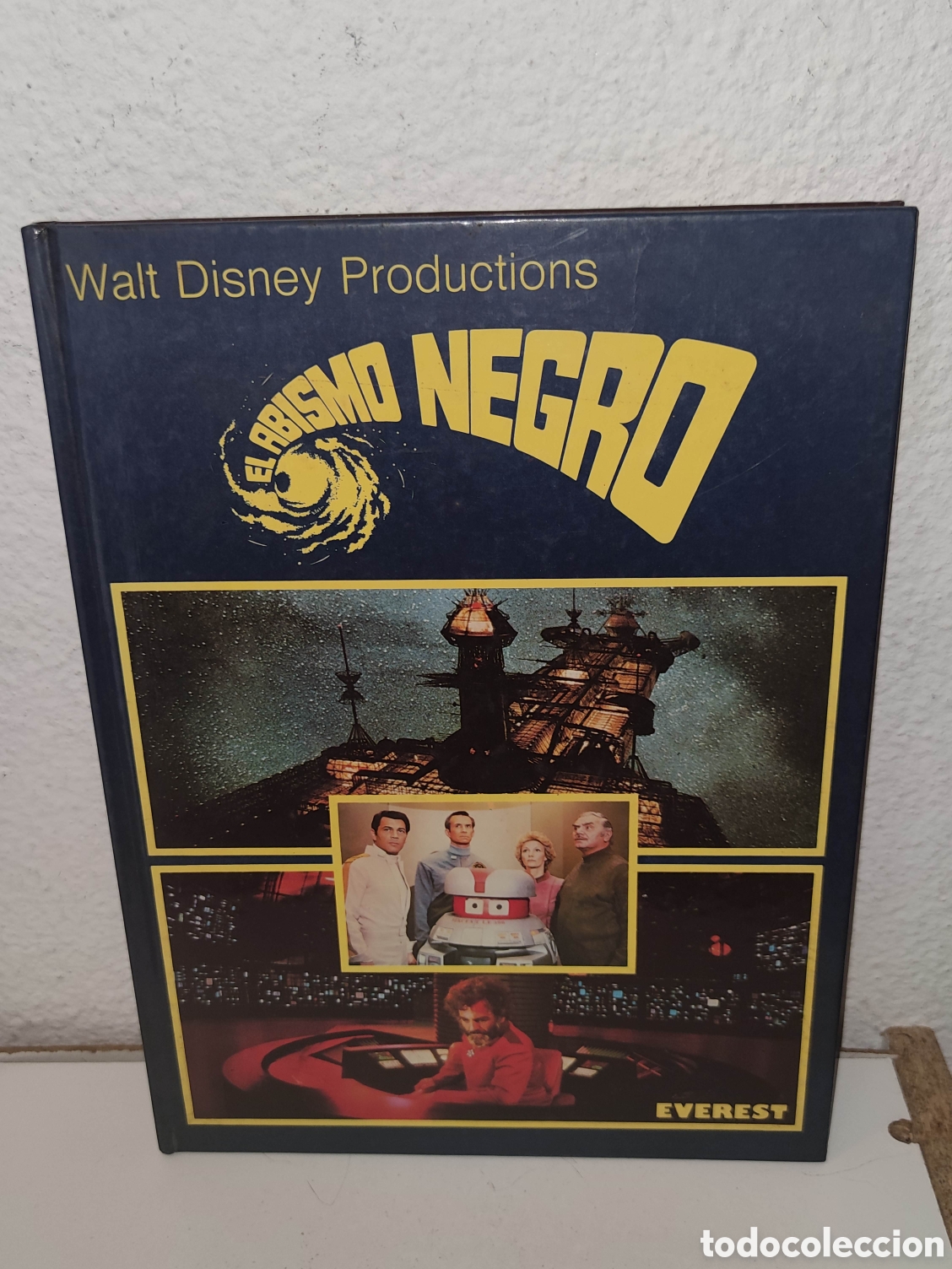 Libros de segunda mano: Libro - El abismo negro - Walt Disney Productions - Everest - Tapa dura - 1980