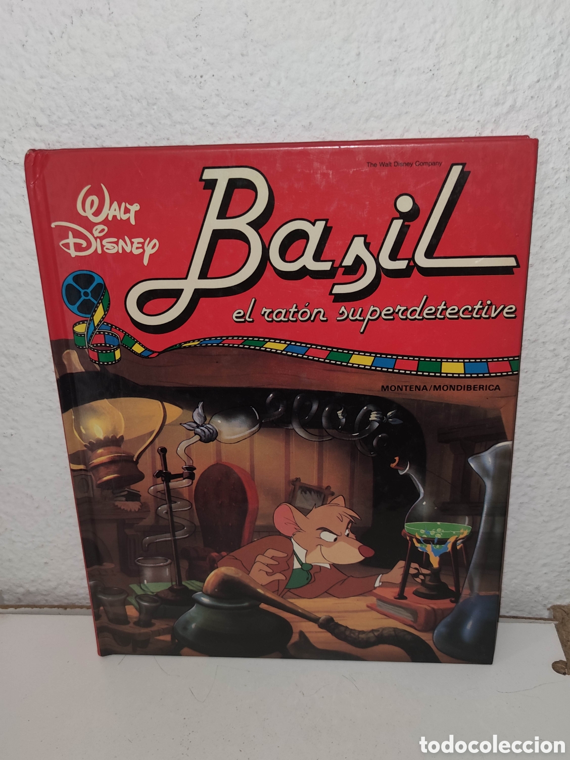 Libros de segunda mano: Libro - Basil, el raton superdetective - Walt Disney - Montena, Mondiberica - Tapa dura