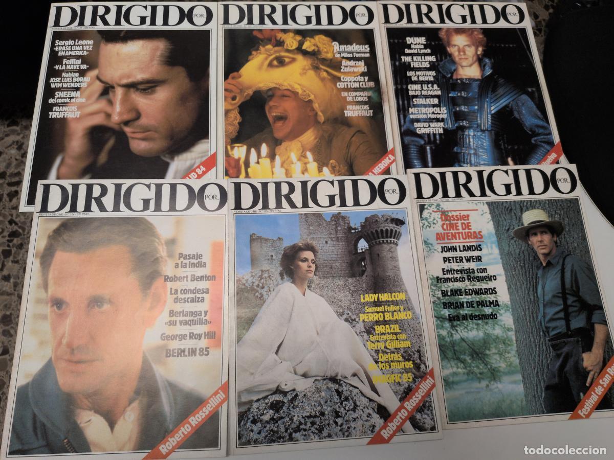 Libros de segunda mano: Lote de 11 revis1tas Dirigido. A&ntilde;o 1985 completo (n&ordm; 121-131) -