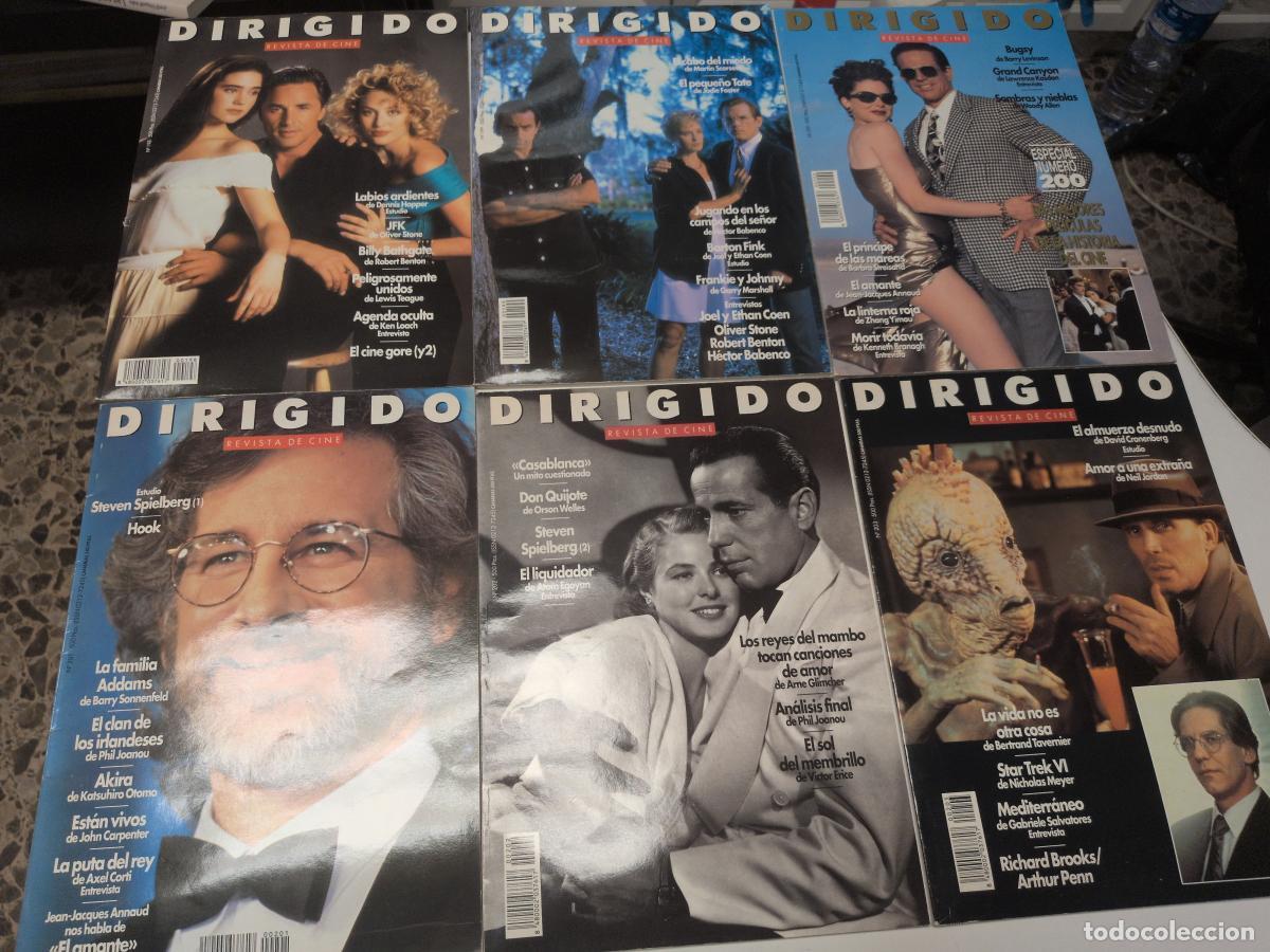 Libros de segunda mano: Lote de 11 revistas Dirigido. A&ntilde;o 1992 completo (n&ordm; 198-208) -