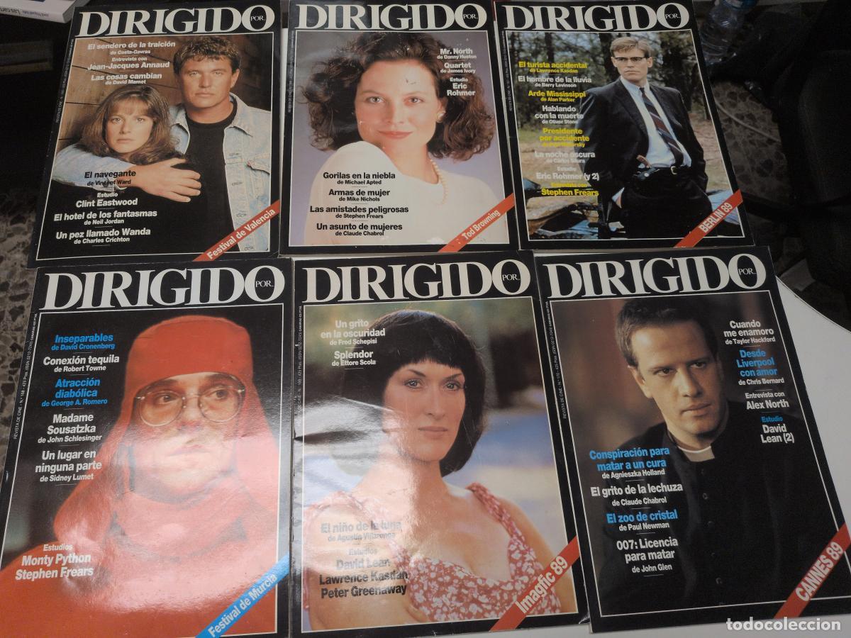 Libros de segunda mano: Lote de 11 revistas Dirigido. A&ntilde;o 1989 completo (n&ordm; 165-175) -