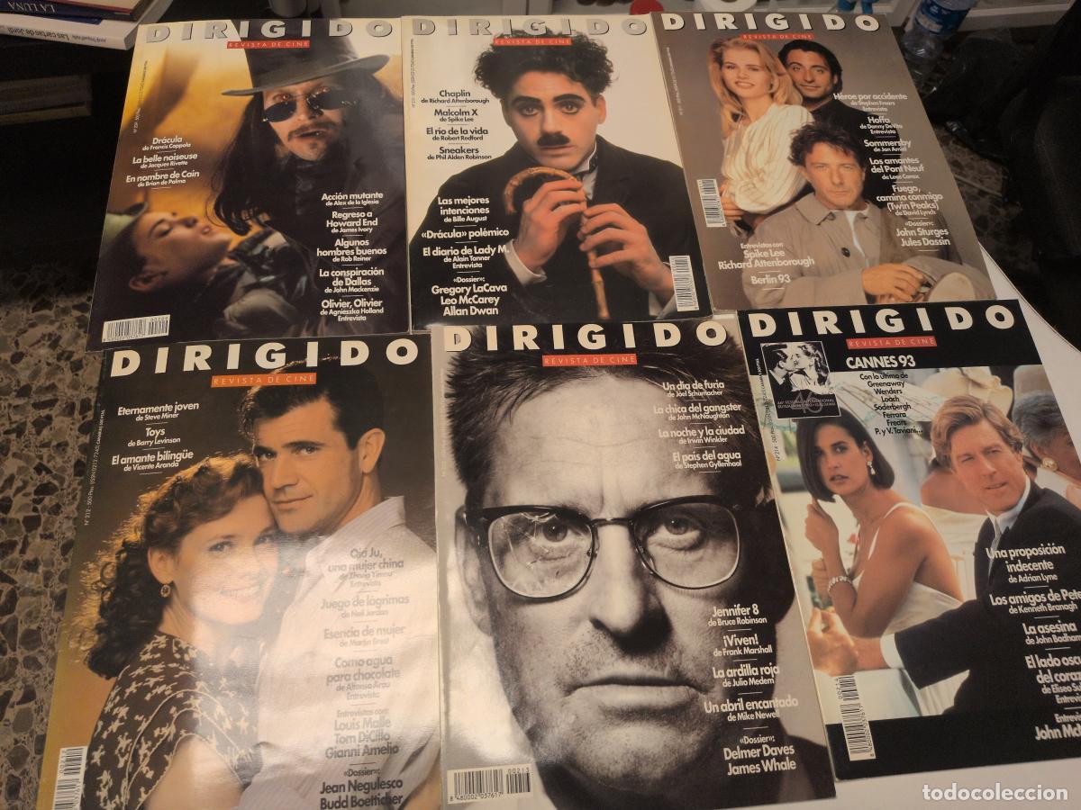 Libros de segunda mano: Lote de 11 revistas Dirigido. A&ntilde;o 1993 completo (n&ordm; 209-219) -