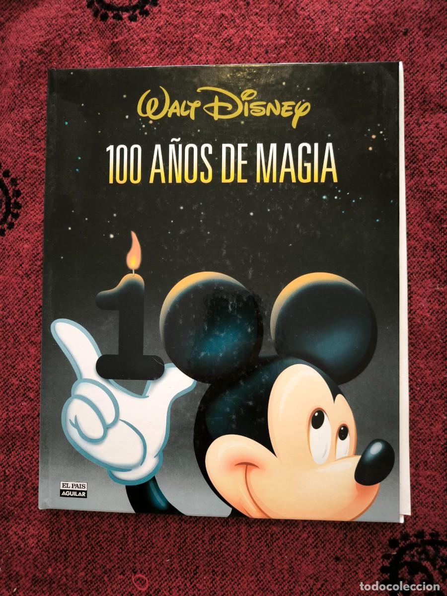 Libros de segunda mano: Disney 100 A&ntilde;os De Magia Libro Ilustrado - El Pa&iacute;s Aguilar - Mickey Coleccionismo Disney