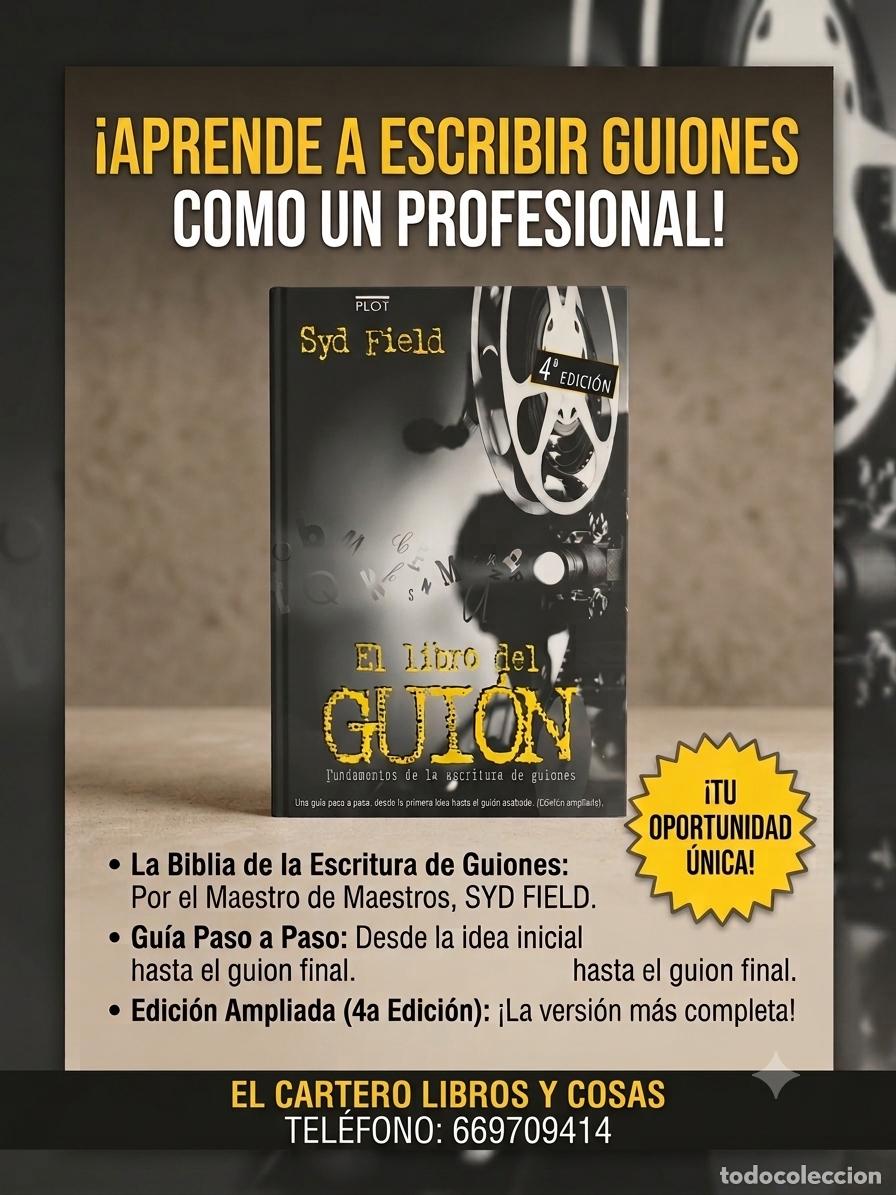 Libros de segunda mano: EL LIBRO DEL GUI&Oacute;N: Fundamentos de la escritura de guiones - Syd Field