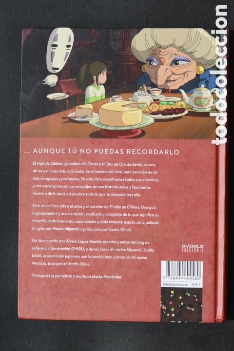 Libros de segunda mano: EL VIAJE DE CHIHIRO. Nada de lo que sucede se olvida jam&aacute;s - &Aacute;LVARO L&Oacute;PEZ MART&Iacute;N. Diabolo. Excelente