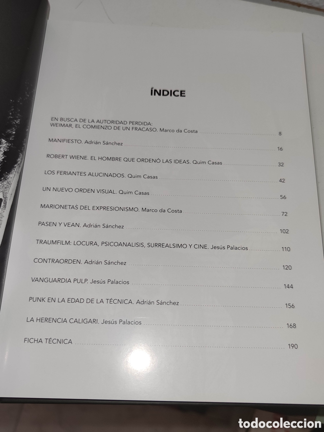 Libros de segunda mano: Libro - El gabinete del Dr. Caligari - El libro del centenario - Notorius - Foto 8