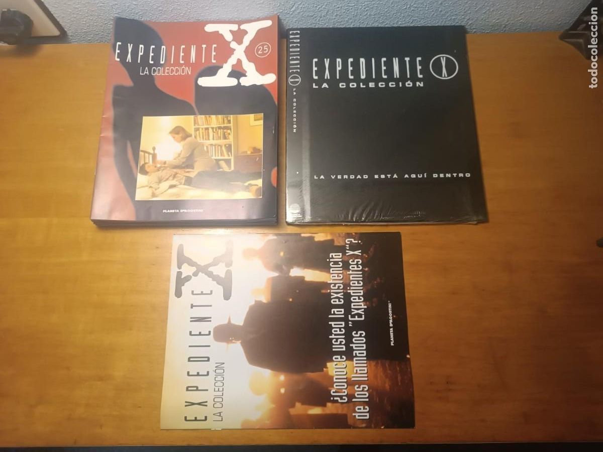 Libros de segunda mano: Colecci&oacute;n EXPEDIENTE X PLANETA - 25 Fasc&iacute;culos COMPLETA (Gu&iacute;a de Episodios) + Tapas