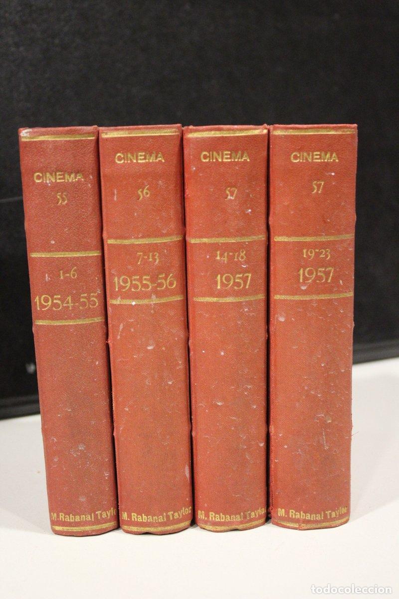 Livres d'occasion: Cin&eacute;ma. N&uacute;meros 1-23.- 4 tomos.- A&ntilde;os 1954-1957. - Vv.aa.