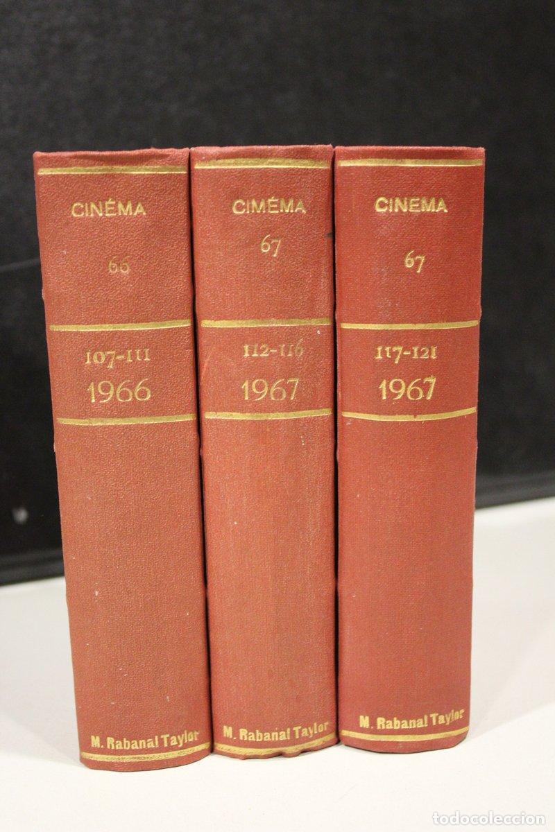 Livres d'occasion: Cin&eacute;ma.- N&uacute;meros del 107 al 121.- 3 tomos.- A&ntilde;os 1966-1967. - Vv.aa.