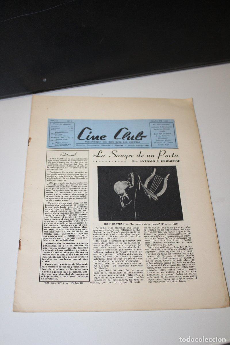 Gebrauchte B&uuml;cher: Cine Club. Publicaci&oacute;n del Cine Club del Uruguay. A&ntilde;o II, n&ordm; 7. Mayo 1949. - Vv.aa.