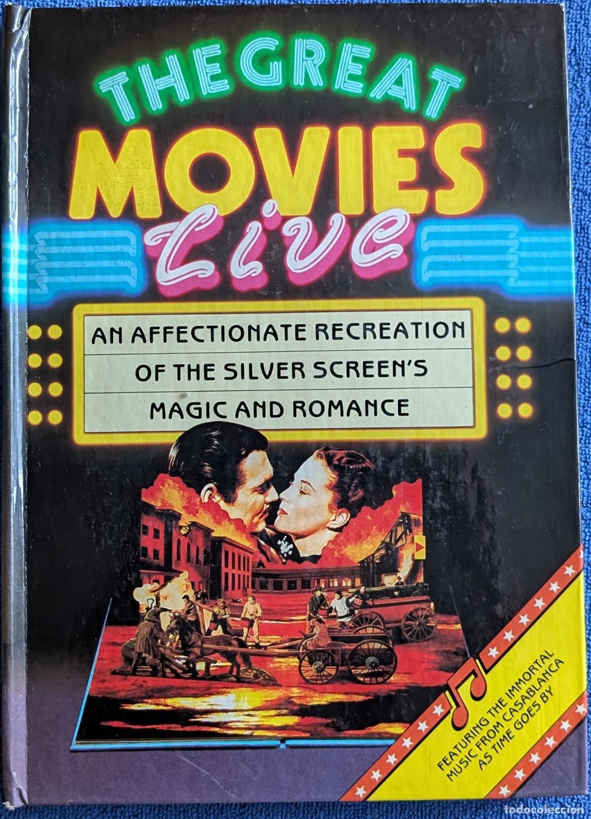 Libros de segunda mano: The Great Movies Live - Libro POP-UP - Maxim Jakubowski - Ebury Press (1987)