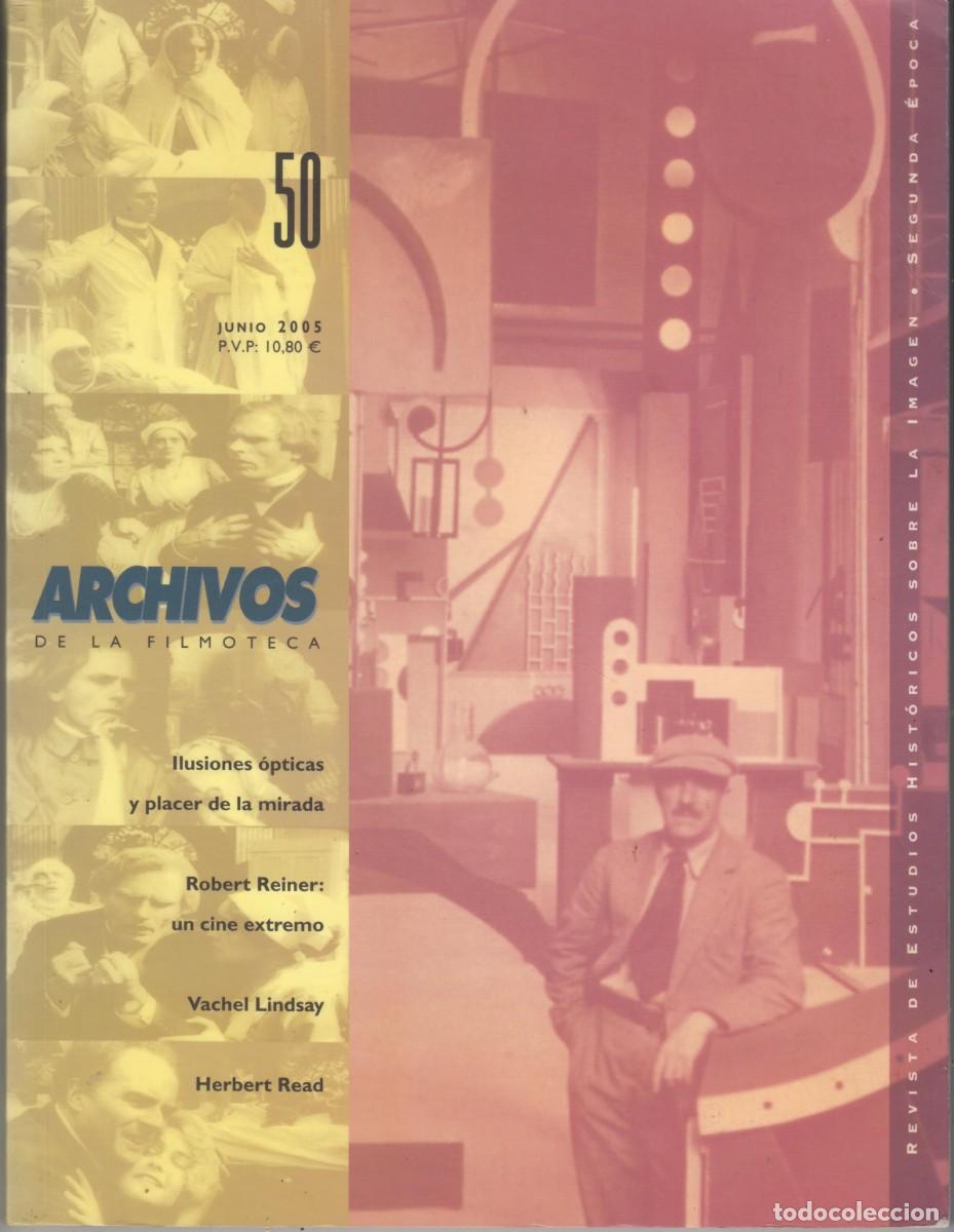 Libros de segunda mano: Archivos de la Filmoteca 50 2005 Ilusiones &oacute;pticas Robert Reiner Vachel Lindsay Herbert Read