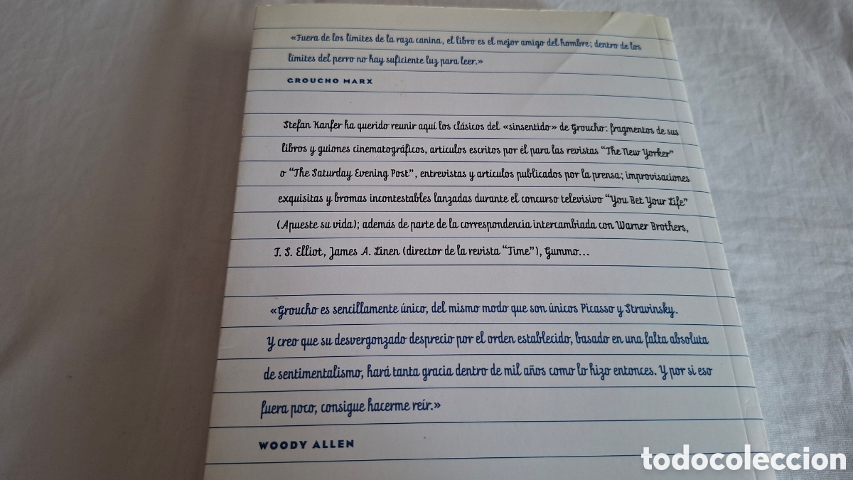 Libros de segunda mano: EL.ABC DE GROUCHO. Stefan Kanfer - Foto 7