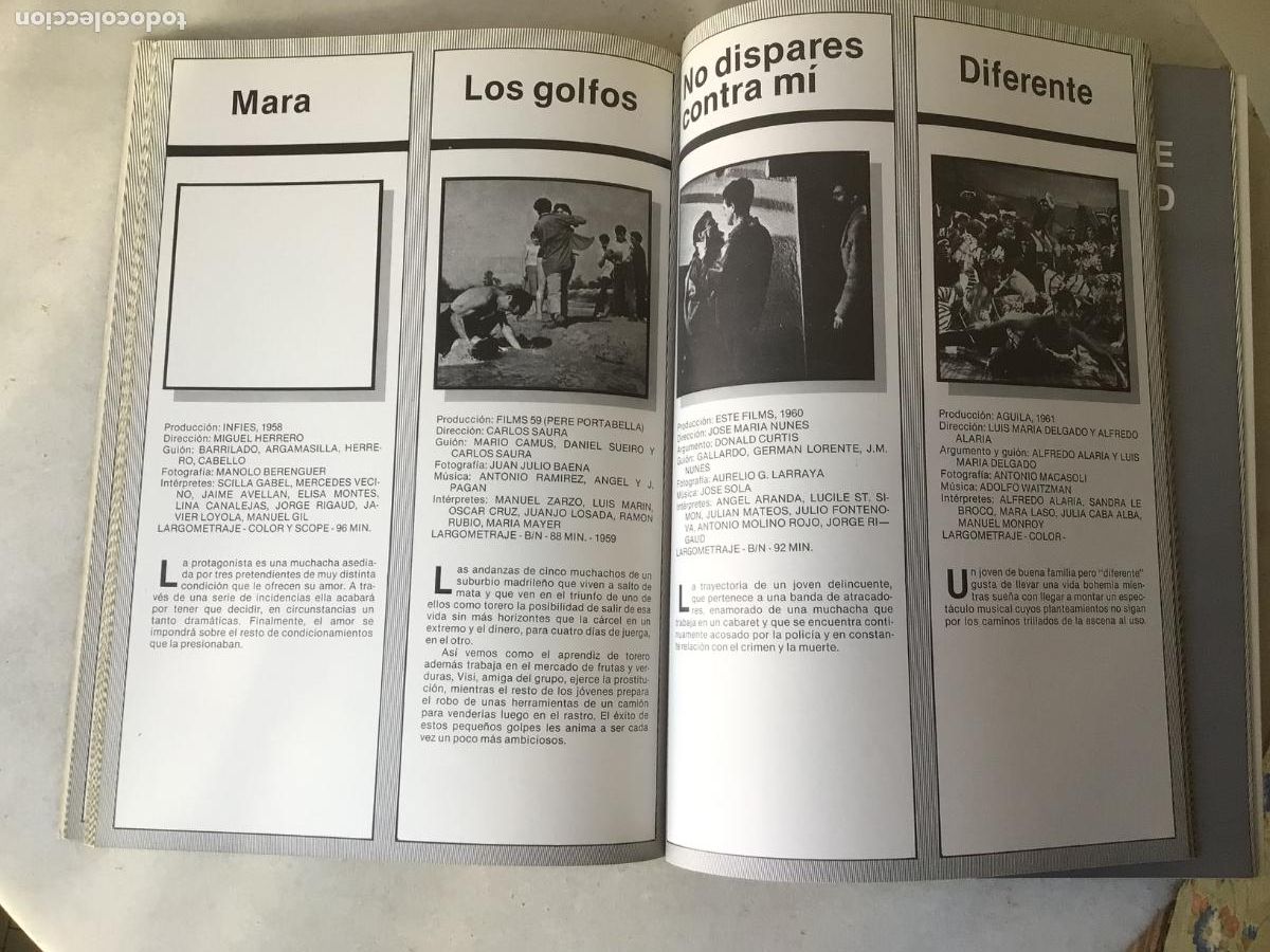 Libros de segunda mano: ANTIGUO LIBRO PROGRAMA DE LA 4 MOSTRA DE CINE DE VALENCIA - A&Ntilde;O 1983 , COMPLETO - Foto 4