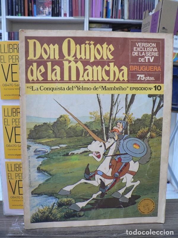 Libros de segunda mano: Don Quijote de la Mancha: La conquista del Yelmo de mambrino - Cervantes, G. Alcalde - Bruguera 1979