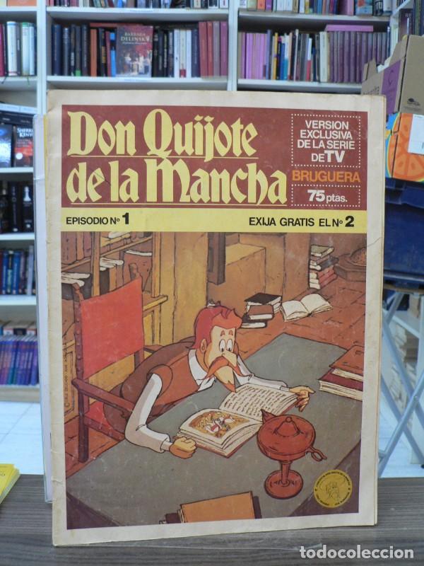 Libros de segunda mano: Don Quijote de la Mancha serie TV episodio 1 - Cervantes; Gustavo Alcalde - Bruguera - 1979, 1&ordf; ed.