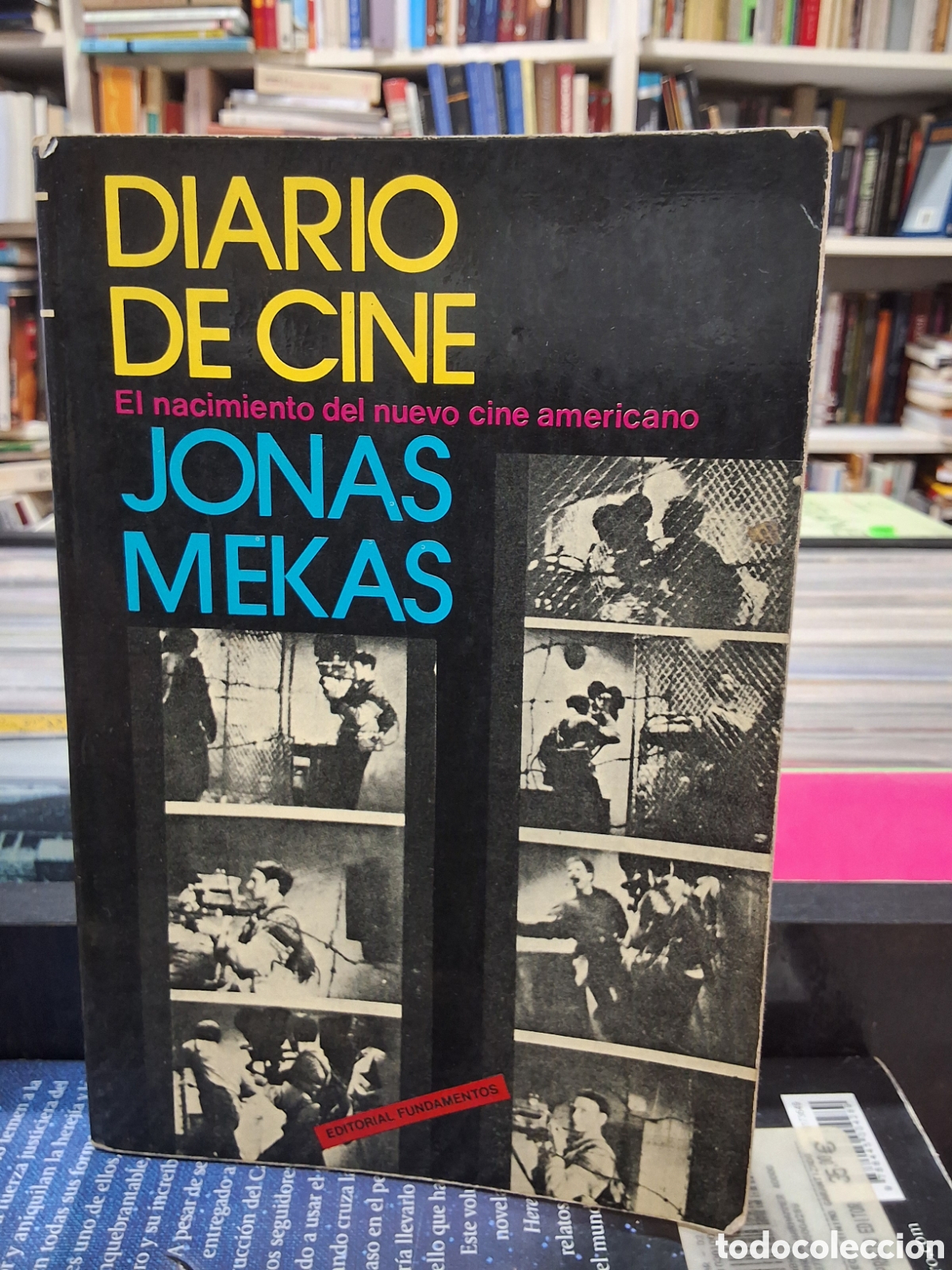 Libros de segunda mano: DIARIO DE CINE - JONAS MEKAS - EL NACIMIENTO DEL NUEVO CINE AMERICANO