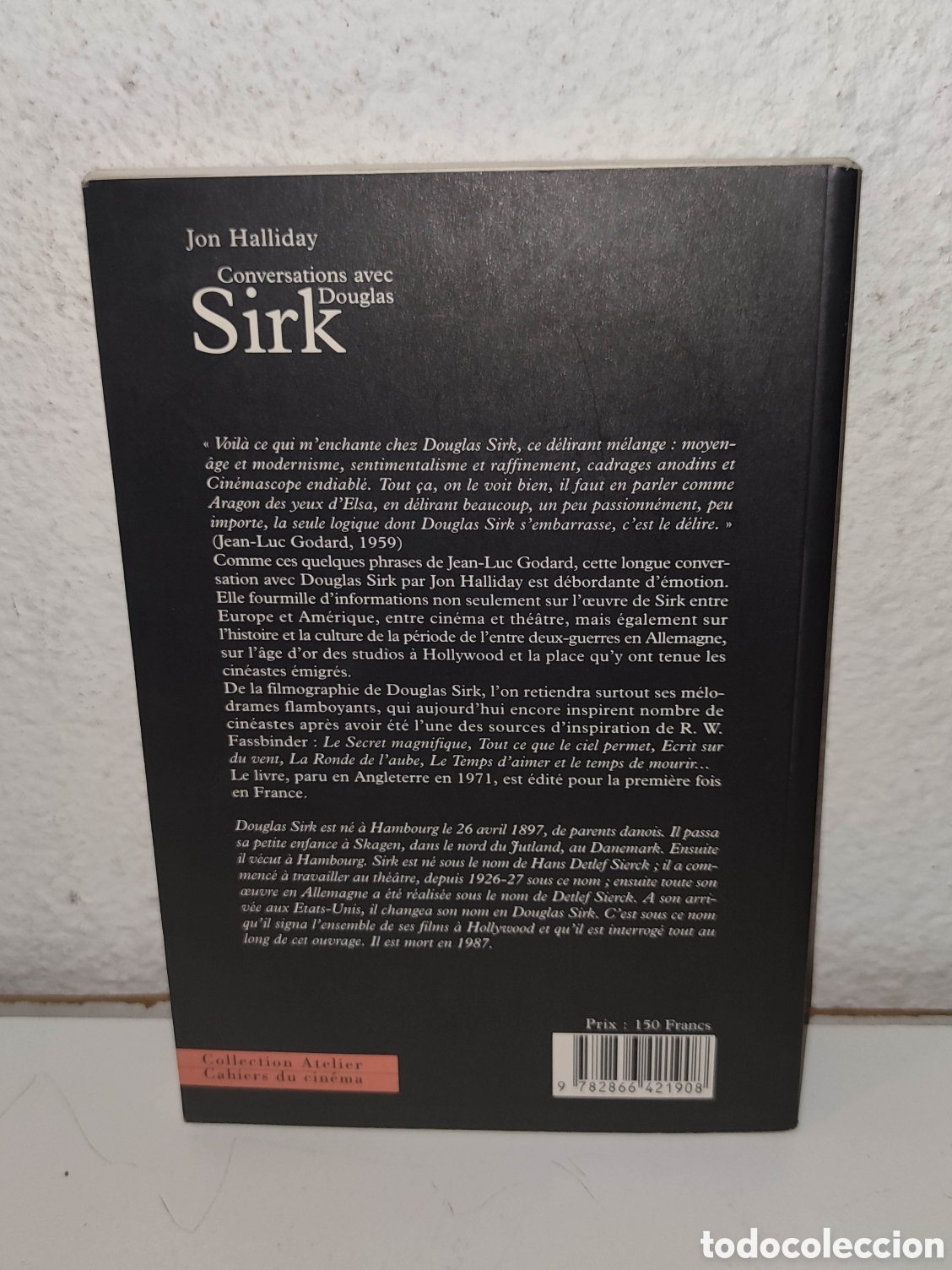 Libros de segunda mano: Libro - Conversations avec Douglas Sirk - John Halliday - Collection Atelier - Importacion - Foto 2