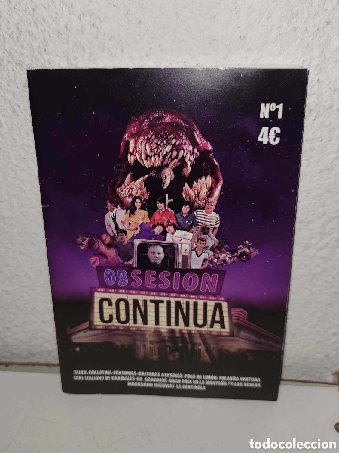 Gebrauchte B&uuml;cher: Fanzine - OBSESION CONTINUA N&ordm; 1 ( 2016 ) - Silvia Collatina / Yolanda Ventura, El canibalismo en..